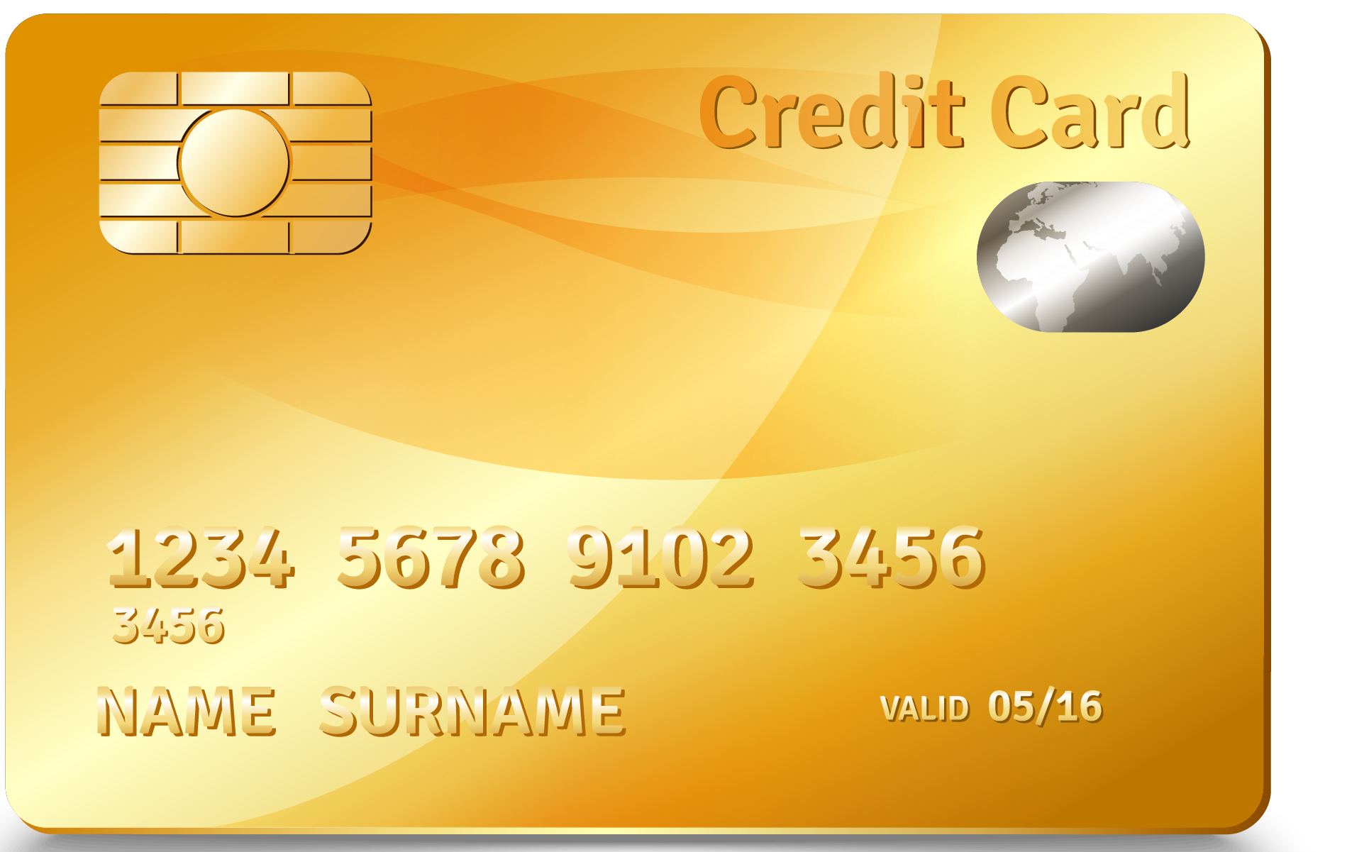 Ladies Credit Card